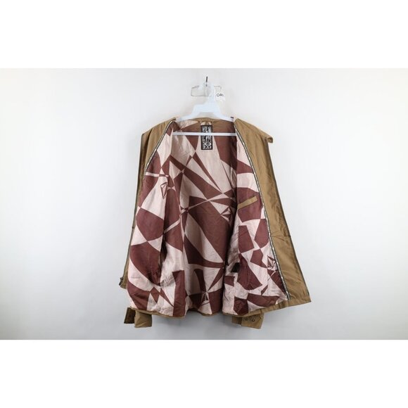 Vintage Volcom Stone Mens Size Large Faded Surf Skateboard Bomber Jacket Brown - Picture 7 of 15